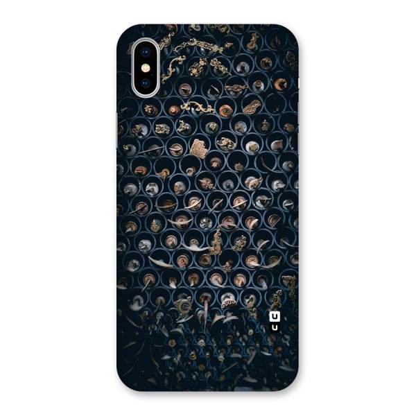 Ancient Wall Circles Back Case for iPhone X