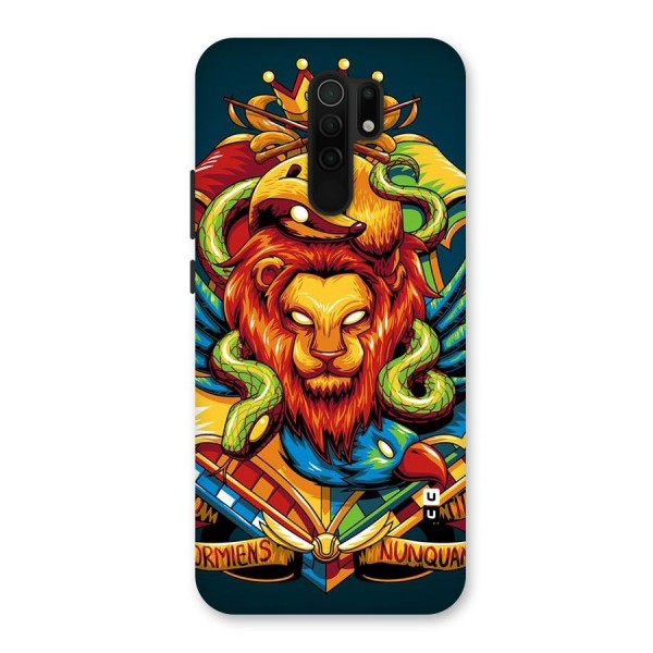 Animal Art Back Case for Redmi 9 Prime