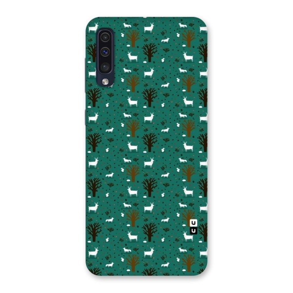 Animal Grass Pattern Back Case for Galaxy A50