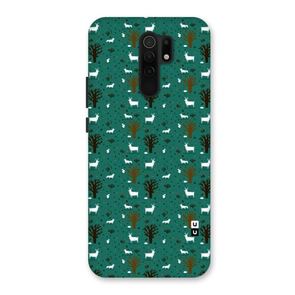 Animal Grass Pattern Back Case for Redmi 9 Prime