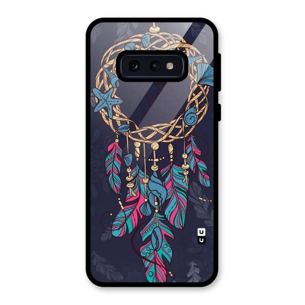 Animated Dream Catcher Glass Back Case for Galaxy S10e