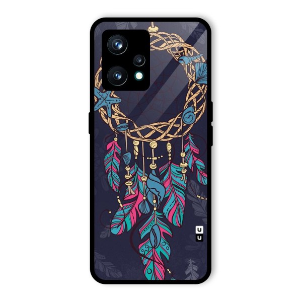 Animated Dream Catcher Glass Back Case for Realme 9