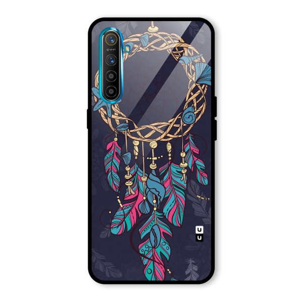 Animated Dream Catcher Glass Back Case for Realme X2