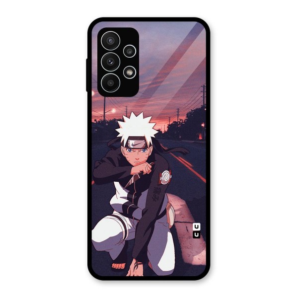 Anime Naruto Aesthetic Glass Back Case for Galaxy A23