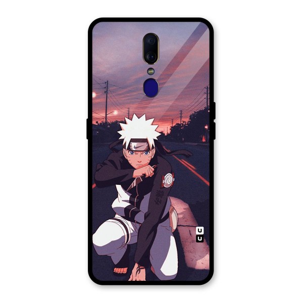 Anime Naruto Aesthetic Glass Back Case for Oppo F11