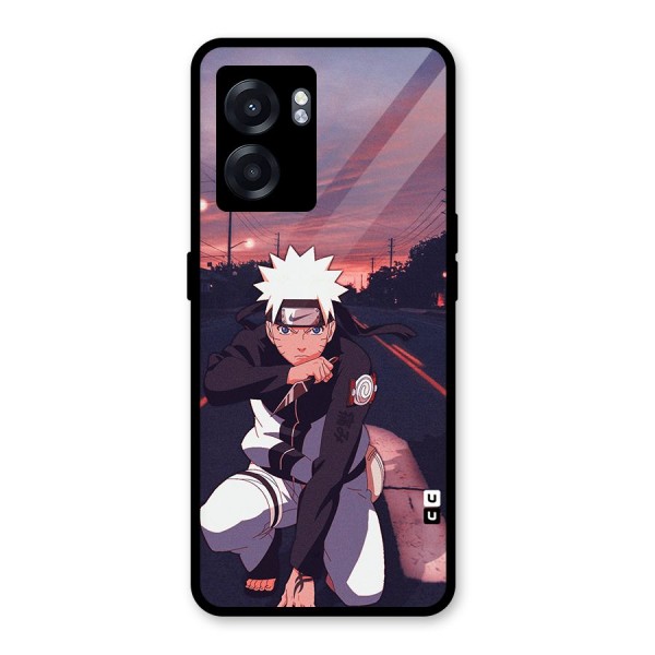 Anime Naruto Aesthetic Glass Back Case for Oppo K10 (5G)