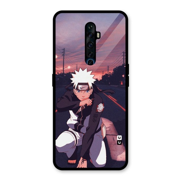 Anime Naruto Aesthetic Glass Back Case for Oppo Reno2 Z