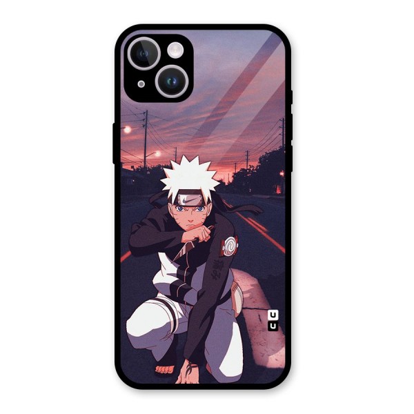 Anime Naruto Aesthetic Glass Back Case for iPhone 14 Plus