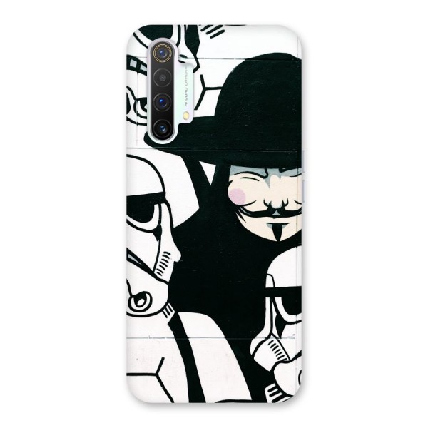 Anonymous Hat Back Case for Realme X3 SuperZoom