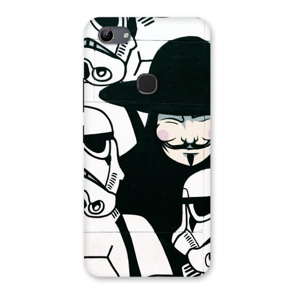 Anonymous Hat Back Case for Vivo Y81