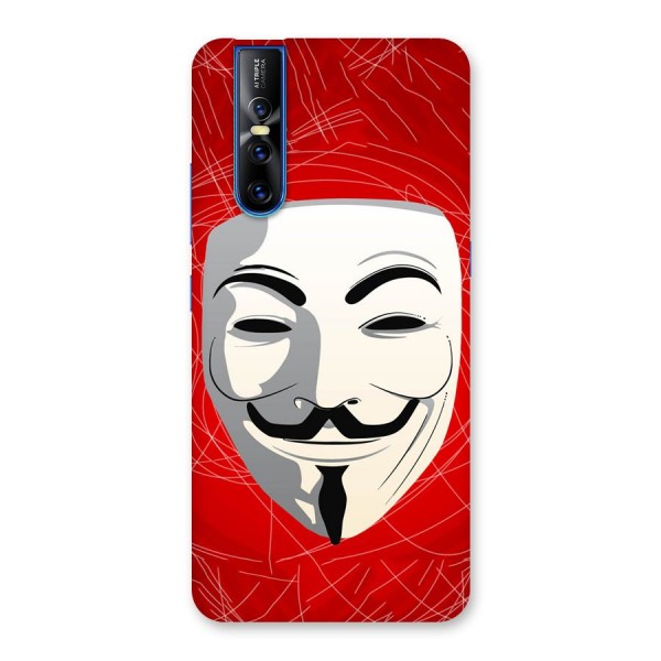 Anonymous Mask Abstract Back Case for Vivo V15 Pro