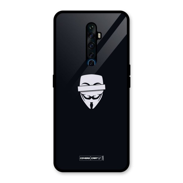 Anonymous Mask Glass Back Case for Oppo Reno2 Z