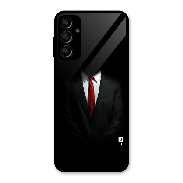 Anonymous Suit Glass Back Case for Galaxy A14 5G