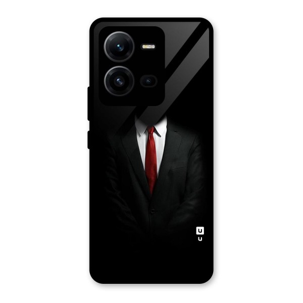 Anonymous Suit Glass Back Case for Vivo V25