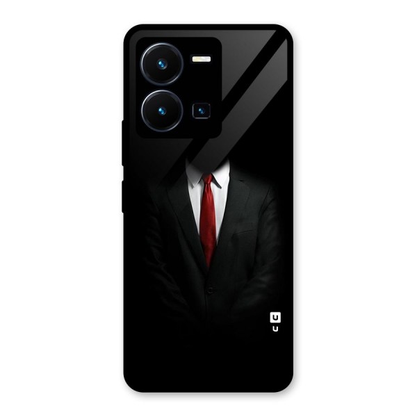 Anonymous Suit Glass Back Case for Vivo Y35