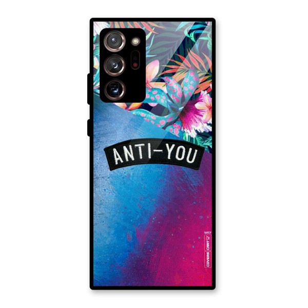 Anti You Glass Back Case for Galaxy Note 20 Ultra