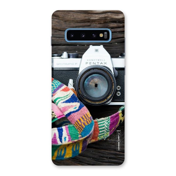 Antique Camera Back Case for Galaxy S10 Plus