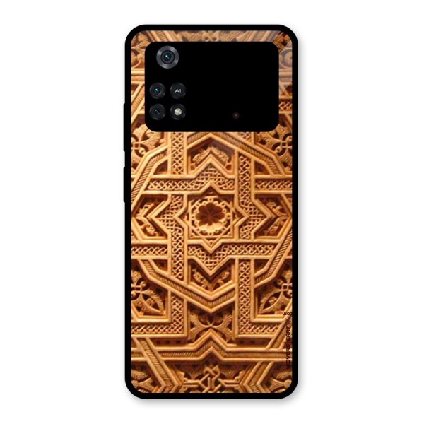 Archaic Wall Glass Back Case for Poco M4 Pro 4G