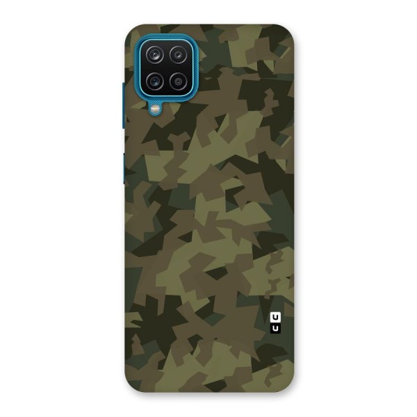 Army Abstract Back Case for Galaxy F12