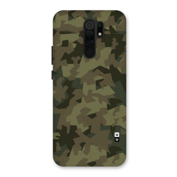 Army Abstract Back Case for Redmi 9 Prime