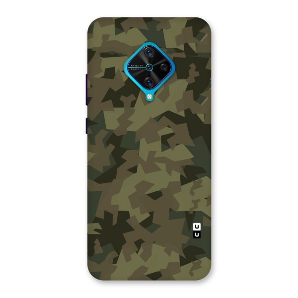 Army Abstract Back Case for Vivo S1 Pro