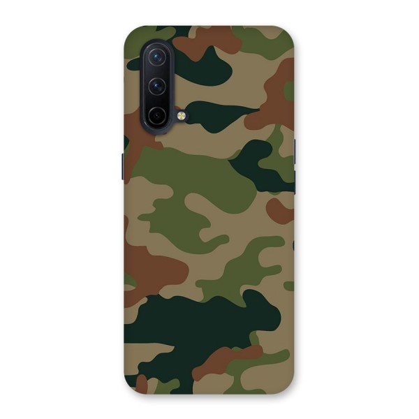 Army Camouflage Back Case for OnePlus Nord CE 5G