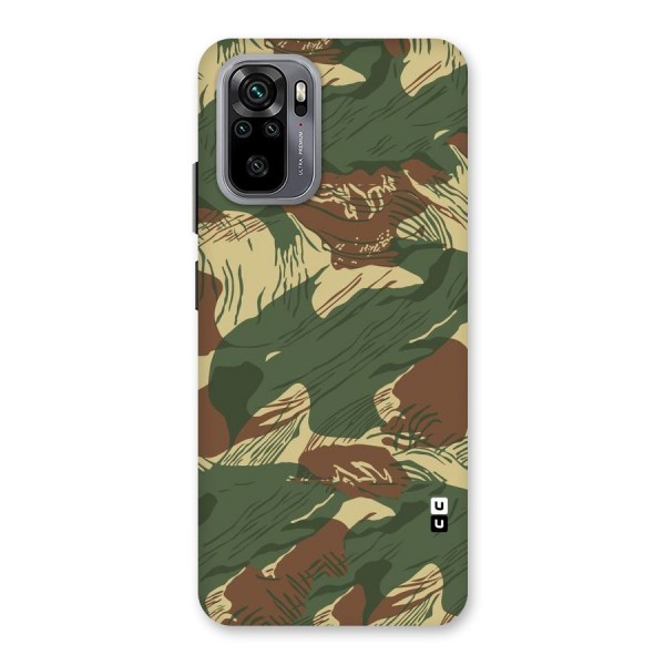 Army Design Back Case for Redmi Note 10