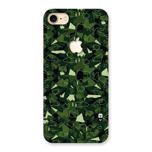 Army Shape Design Back Case for iPhone 7 Apple Cut