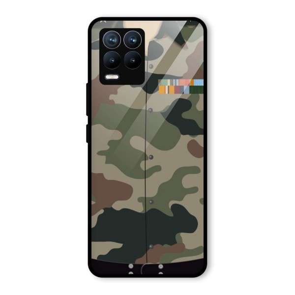 Army Uniform Glass Back Case for Realme 8 Pro