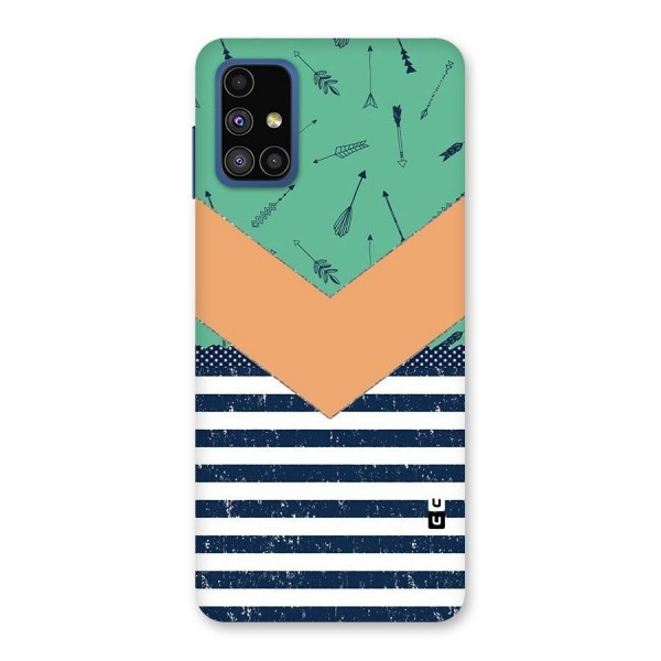 Arrows and Stripes Back Case for Galaxy M51