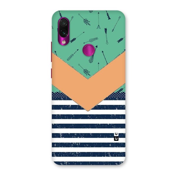 Arrows and Stripes Back Case for Redmi Note 7 Pro