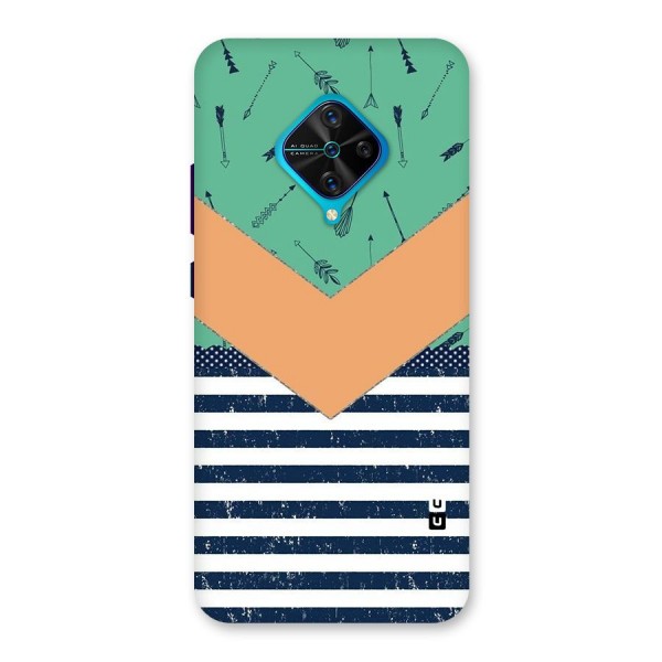 Arrows and Stripes Back Case for Vivo S1 Pro