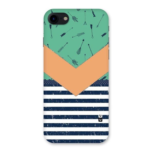 Arrows and Stripes Back Case for iPhone SE 2020