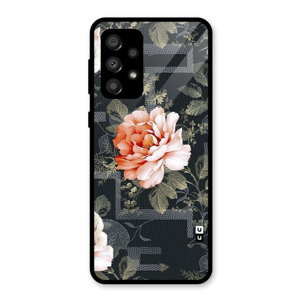 Art And Floral Glass Back Case for Galaxy A32