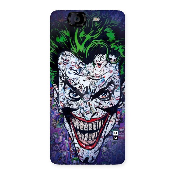 Art Face Back Case for Canvas Knight A350