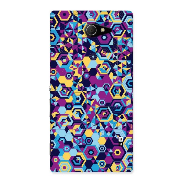 Artistic Abstract Back Case for Sony Xperia M2