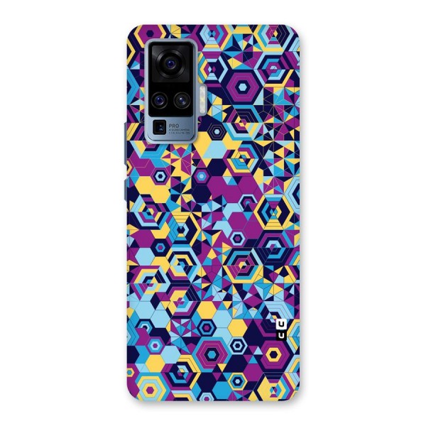 Artistic Abstract Back Case for Vivo X50 Pro