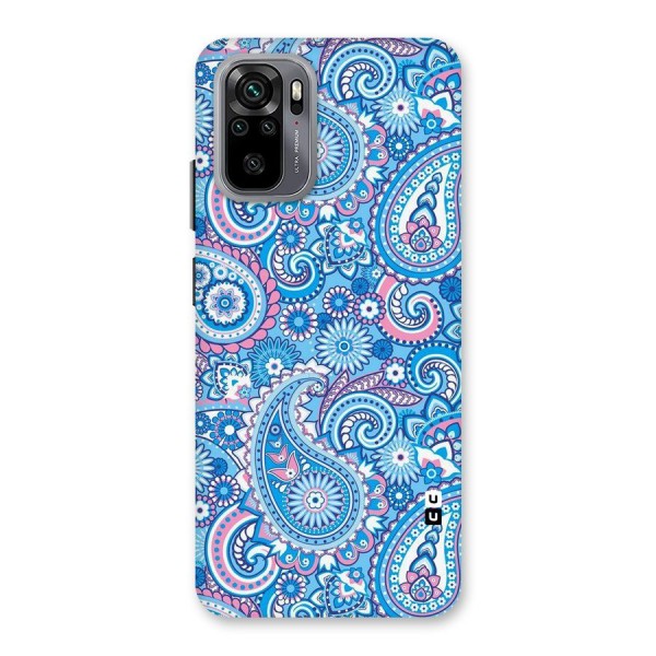 Artistic Blue Art Back Case for Redmi Note 10