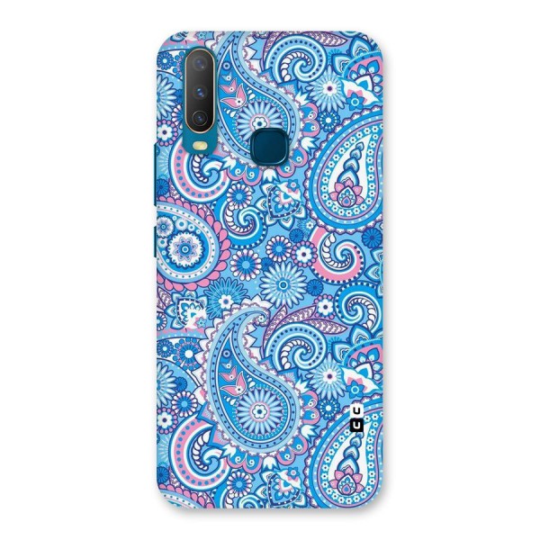 Artistic Blue Art Back Case for Vivo Y12