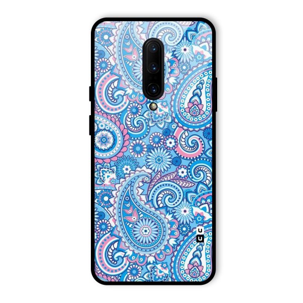 Artistic Blue Art Glass Back Case for OnePlus 7 Pro