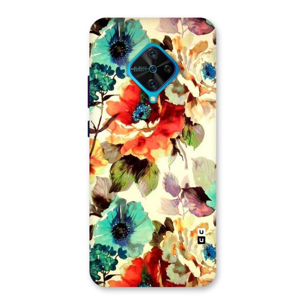 Artsy Bloom Flower Back Case for Vivo S1 Pro