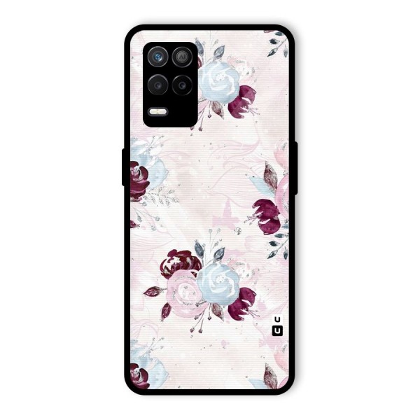 Artsy Florasy Glass Back Case for Realme 9 5G