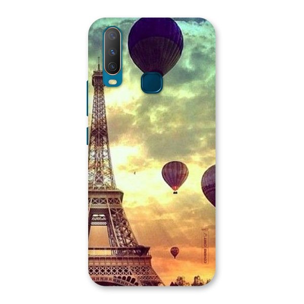 Artsy Hot Balloon And Tower Back Case for Vivo Y12