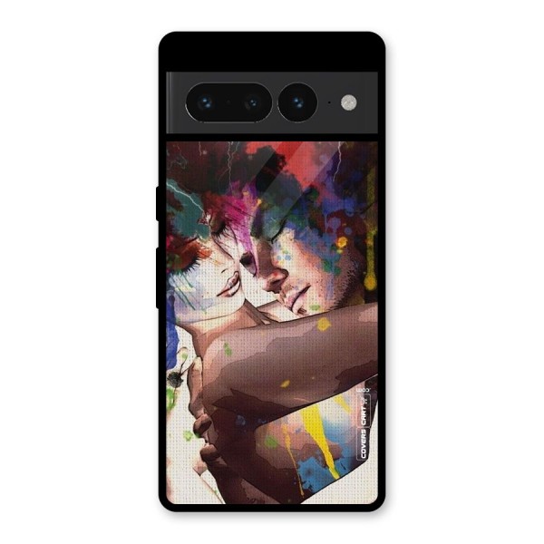 Artsy Romance Glass Back Case for Google Pixel 7 Pro