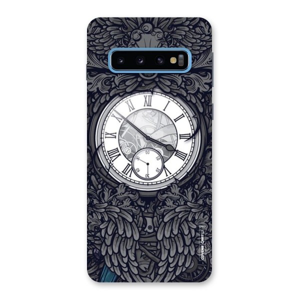 Artsy Wall Clock Back Case for Galaxy S10