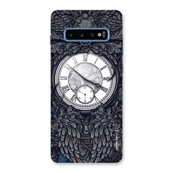 Artsy Wall Clock Back Case for Galaxy S10 Plus