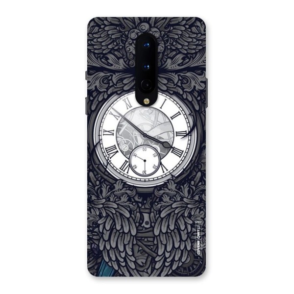 Artsy Wall Clock Back Case for OnePlus 8