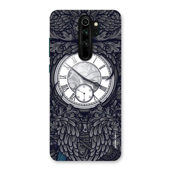 Artsy Wall Clock Back Case for Redmi Note 8 Pro