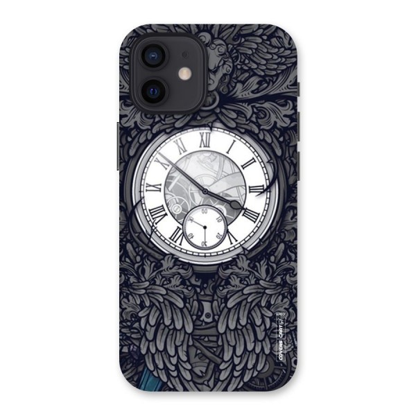 Artsy Wall Clock Back Case for iPhone 12