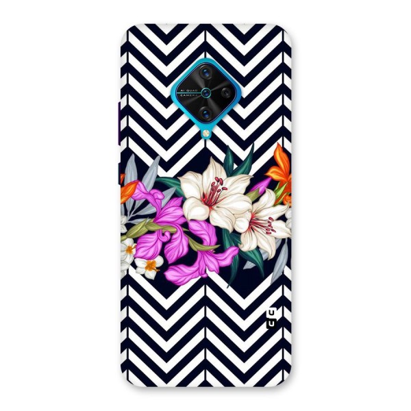 Artsy ZigZag Floral Back Case for Vivo S1 Pro